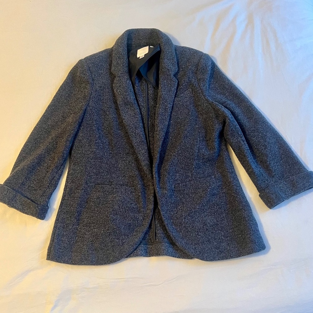 Sweater blazer